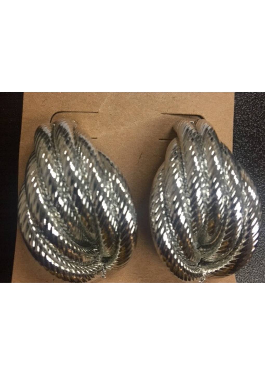 Silver Rose Earring