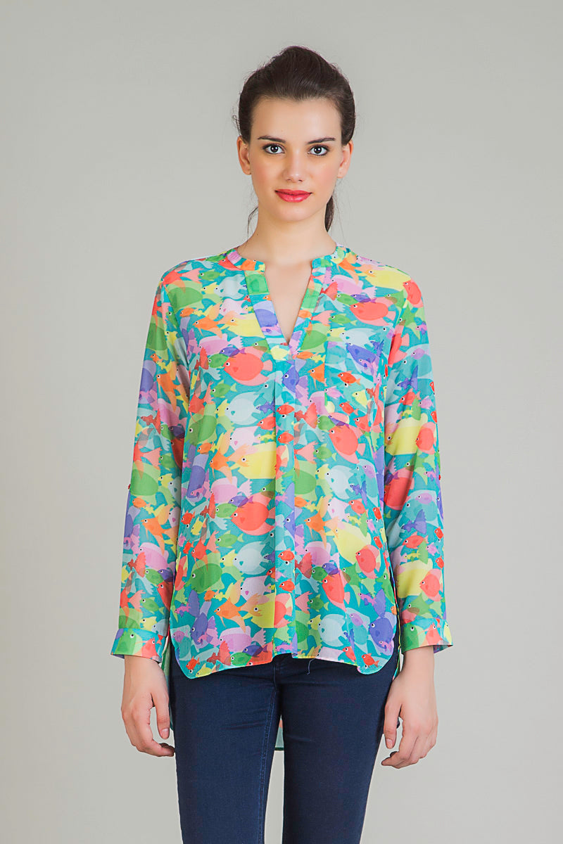 Dots Rhombus Top