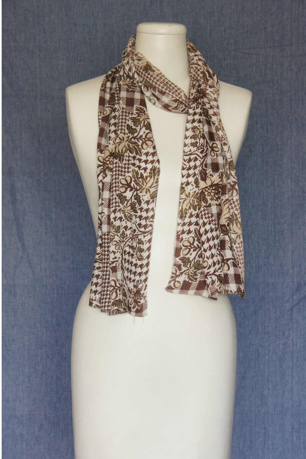 Classic Print Scarf (SE-1574)
