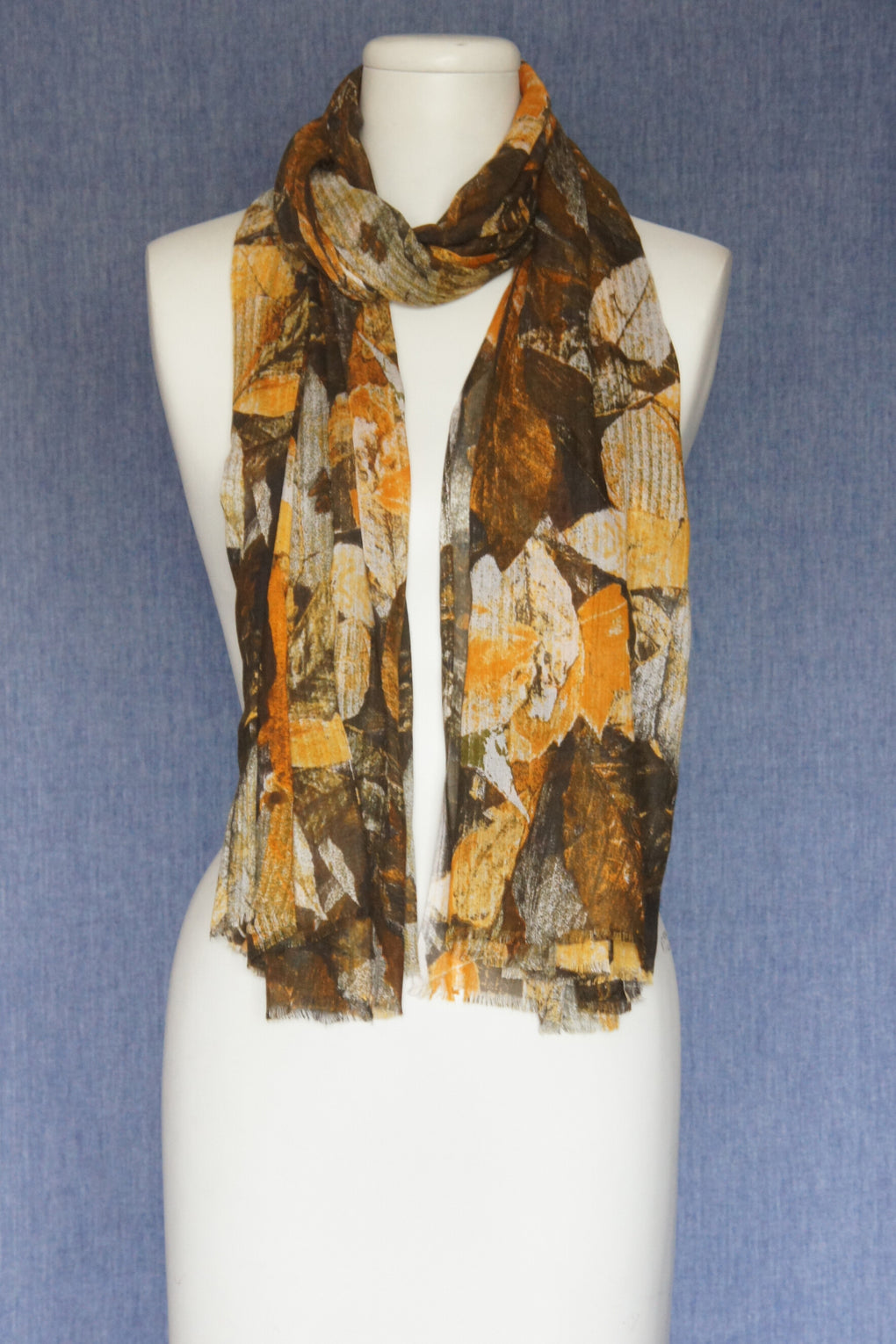 Colorful Leaves Scarf (SE-1593)