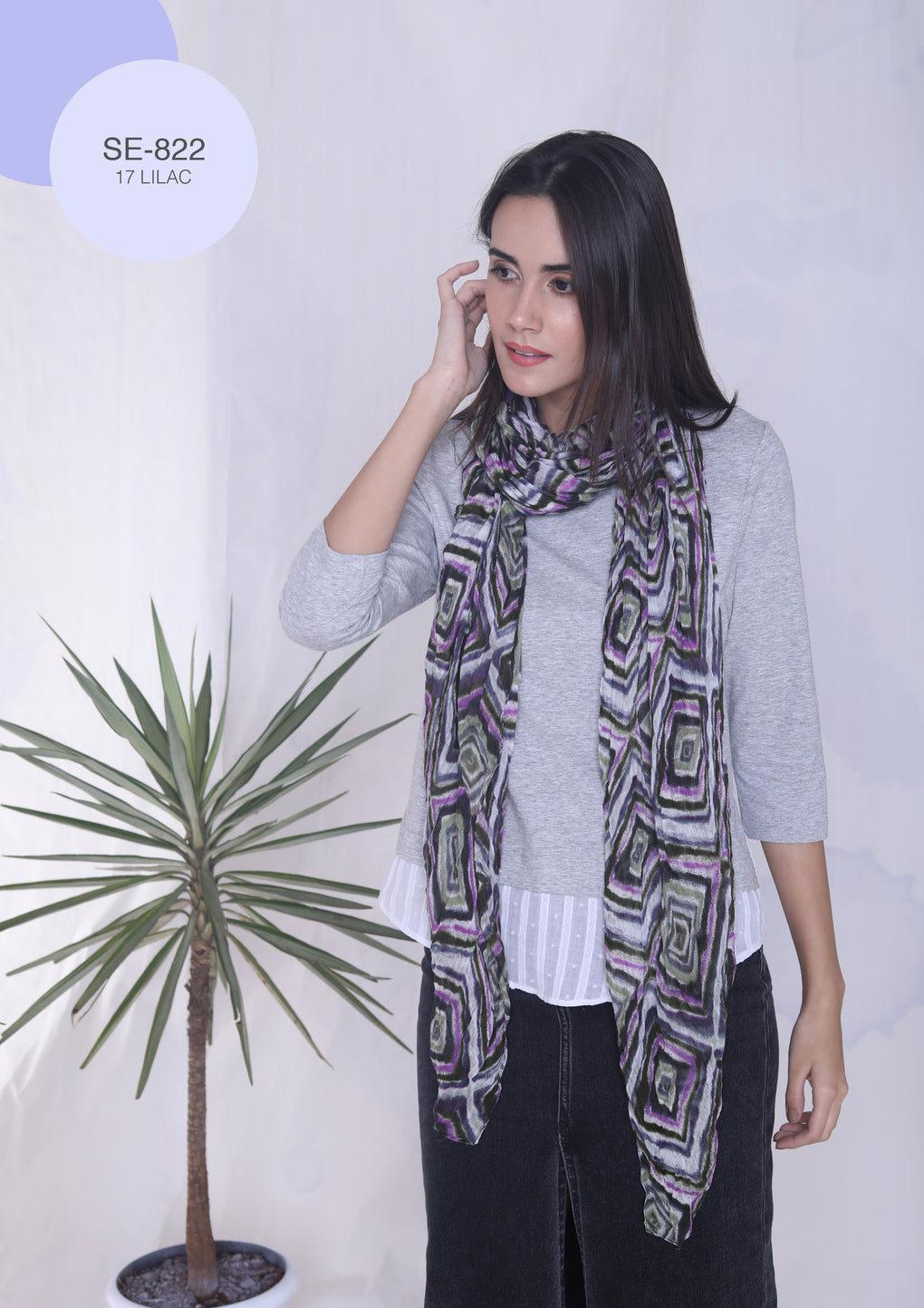 Chevron Scarf (SE-822)