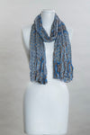 Decorative Border Print Scarf (SE-9821)