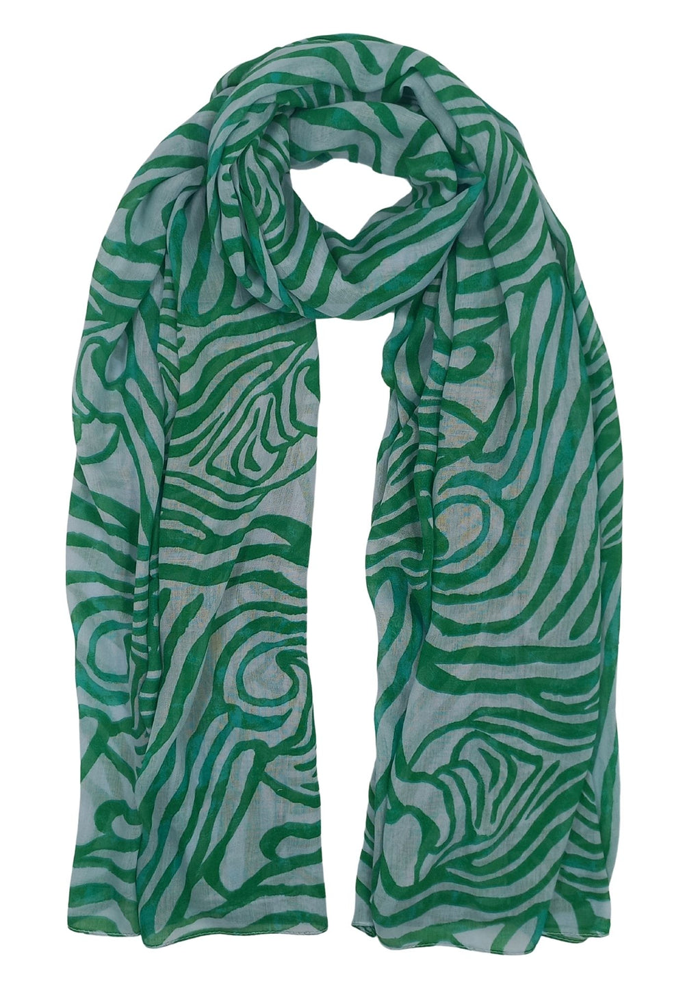 Wild Two Tones Scarf (SE-3099_Green)