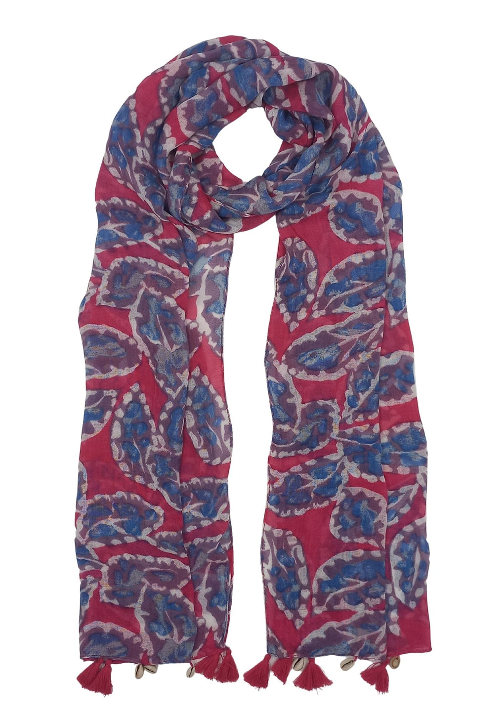 Scarf (SE-3110_Fuchsia)