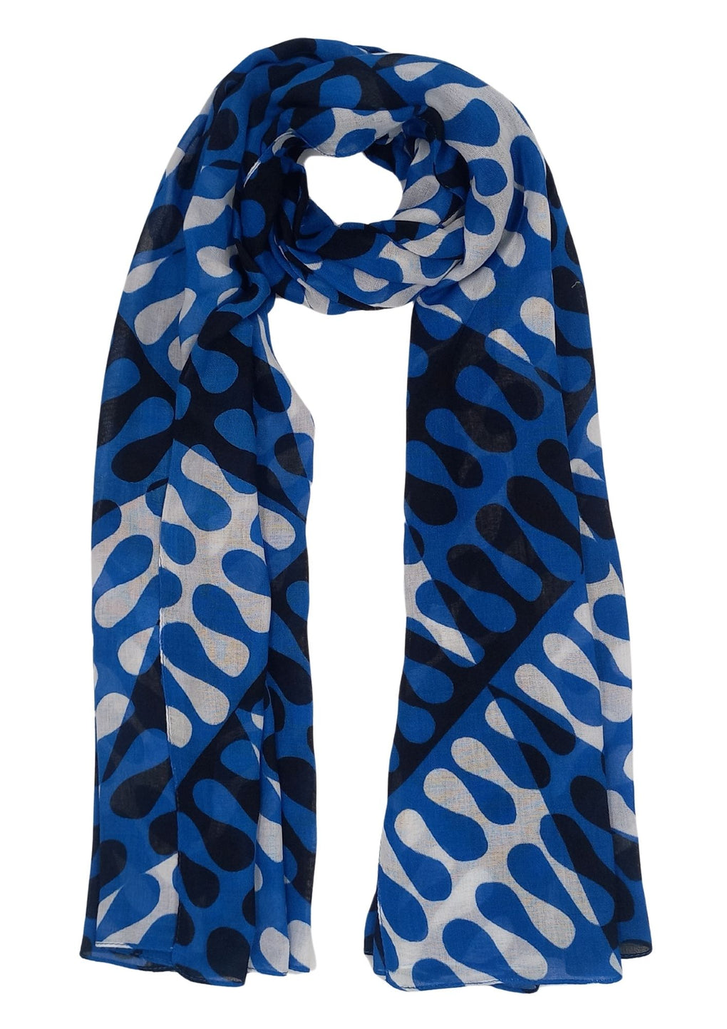 Scarf (SE-4237_12 Blue)