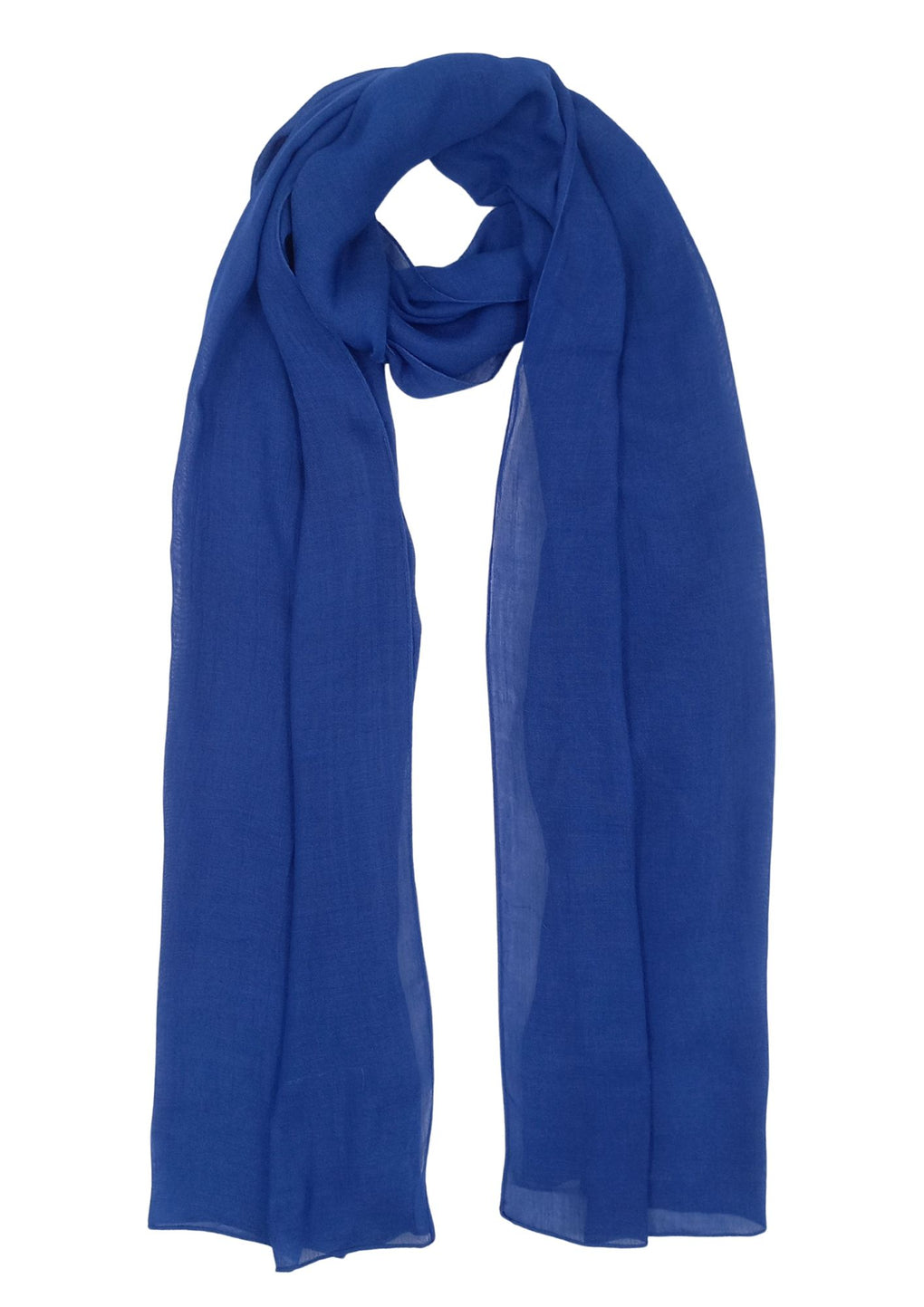 Solid Dyed Scarf (SE-4360_49 Royal)