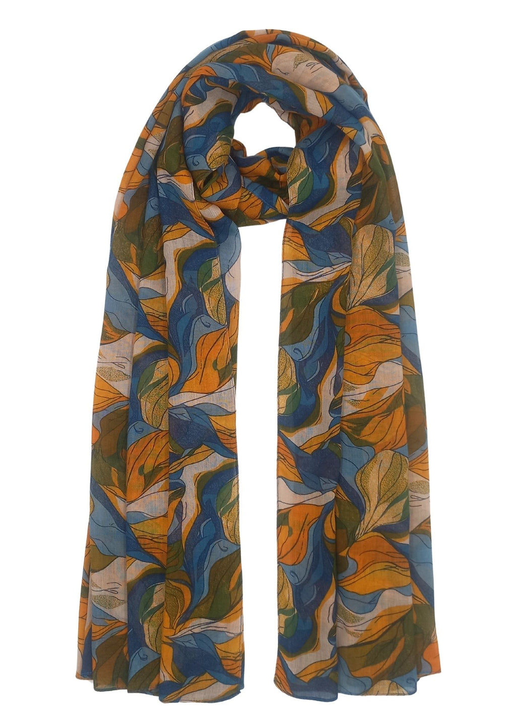 Scarf (SE-4371_14 Yellow)