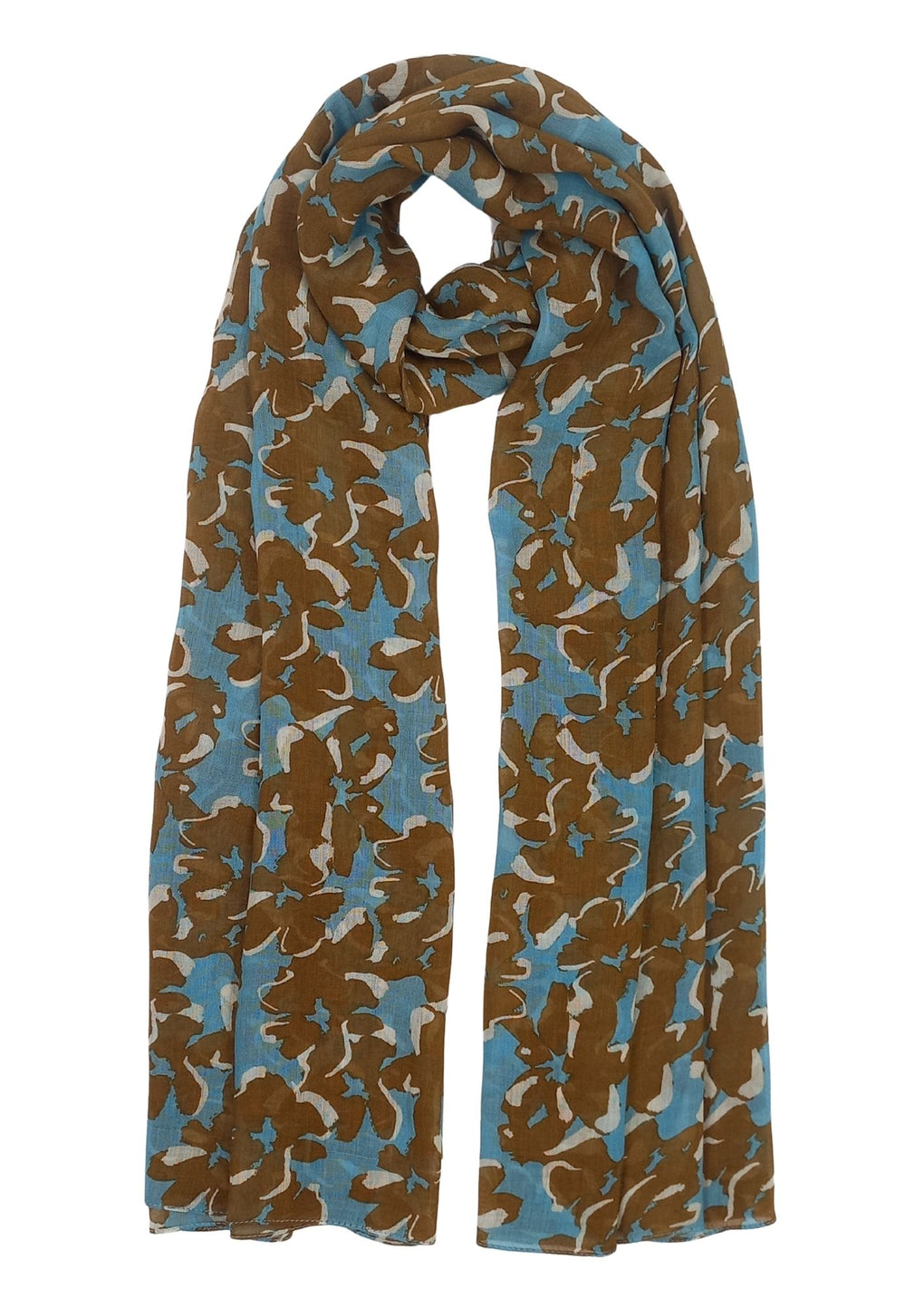 Scarf (SE-4373_12 Blue)