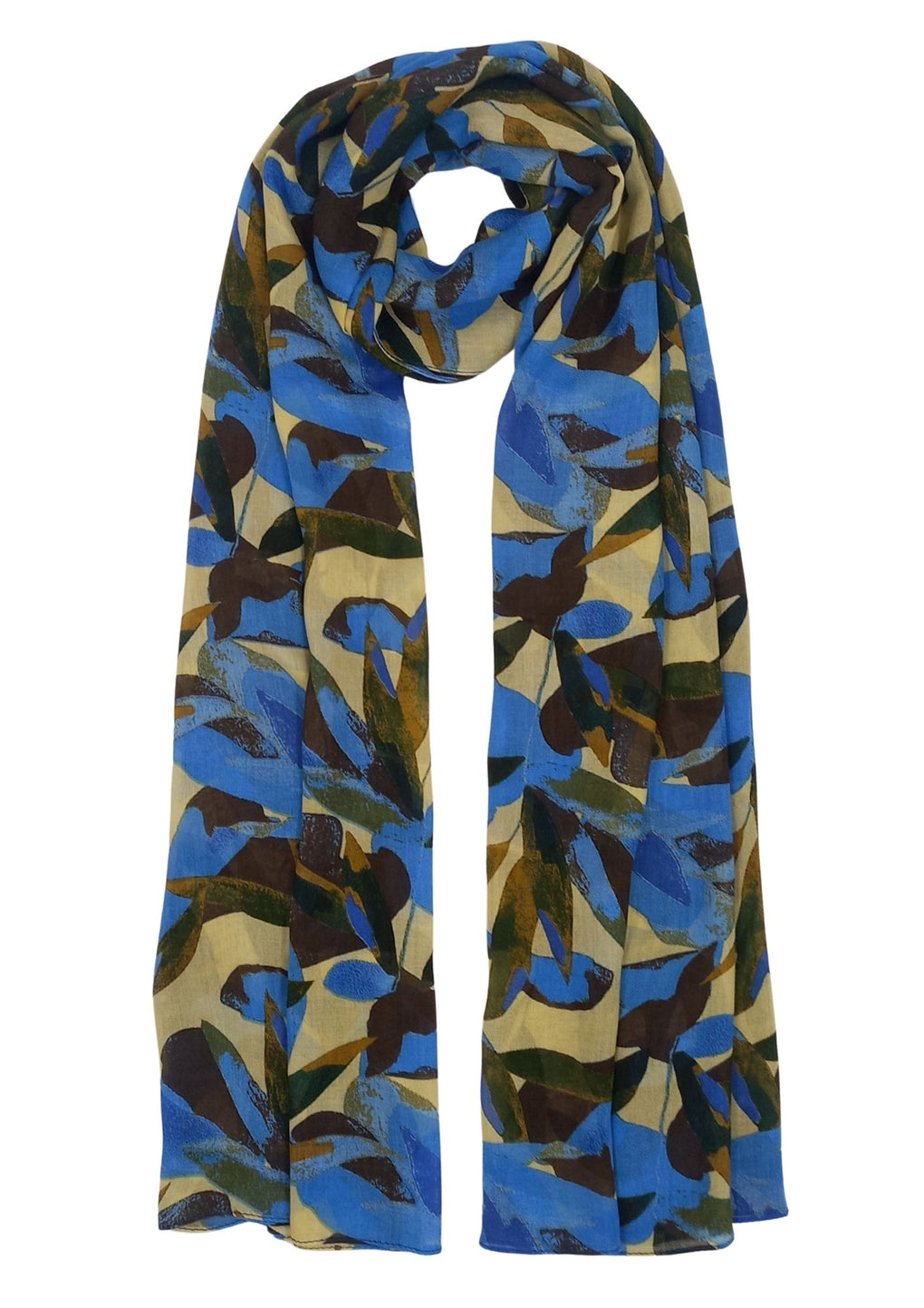 Scarf (SE-4380_12 Blue)