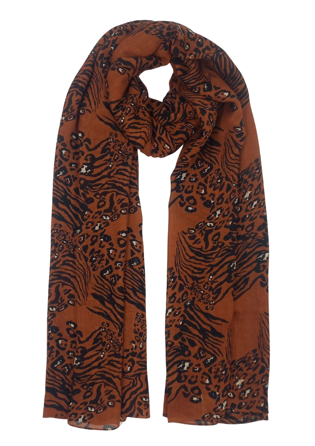 Scarf (SE-4381_04 Brown)