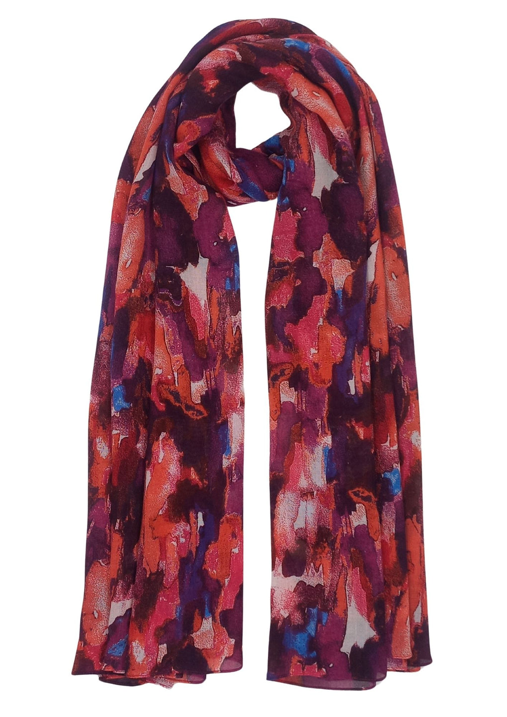 Scarf (SE-4382_18 Fuchsia)