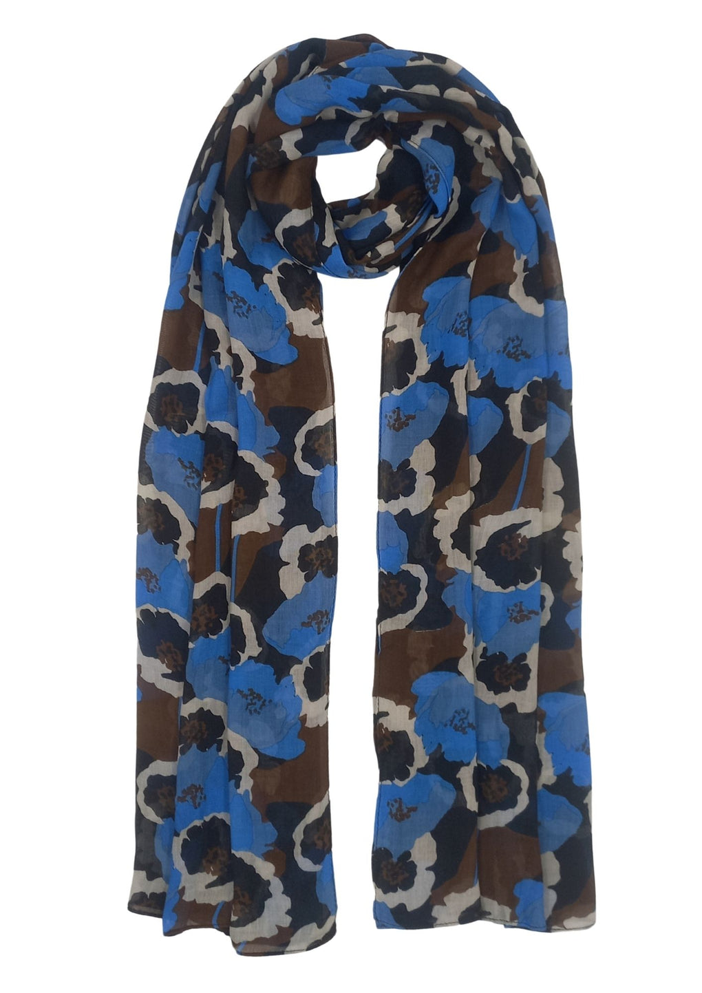 Scarf (SE-4383_12 Blue)