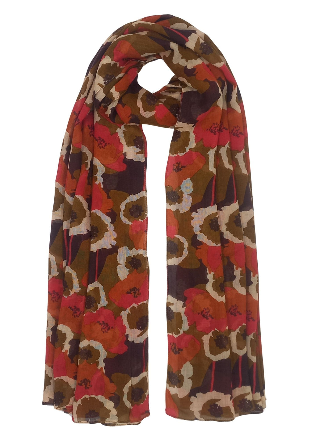 Scarf (SE-4383_16 Red)