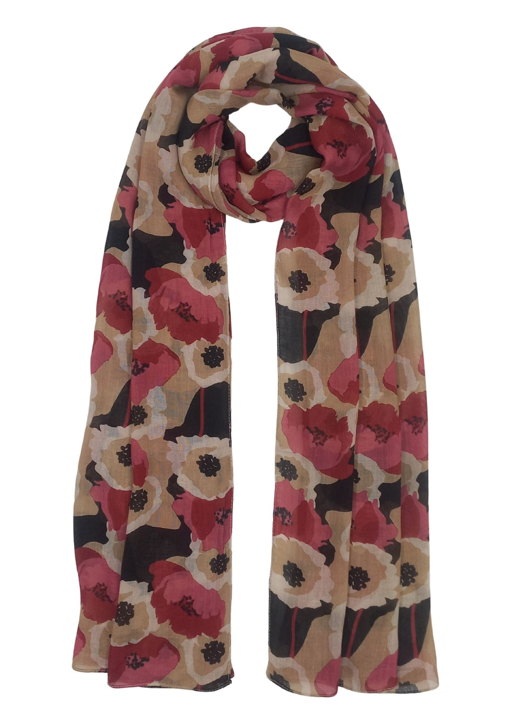 Scarf (SE-4383_22 Pink)