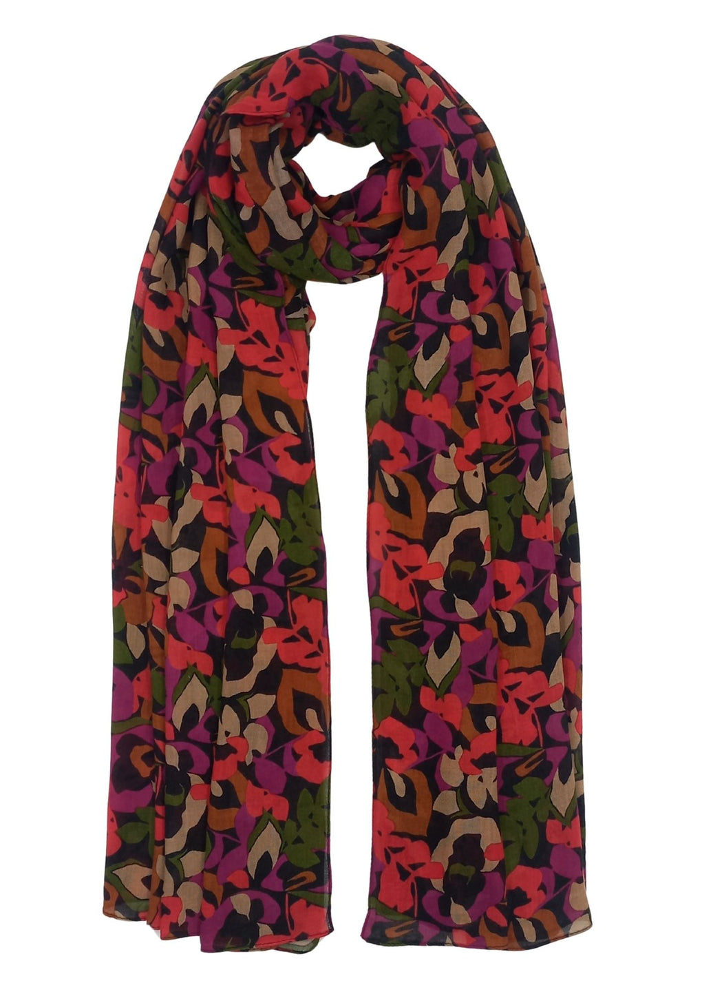 Scarf (SE-4384_16 Red)