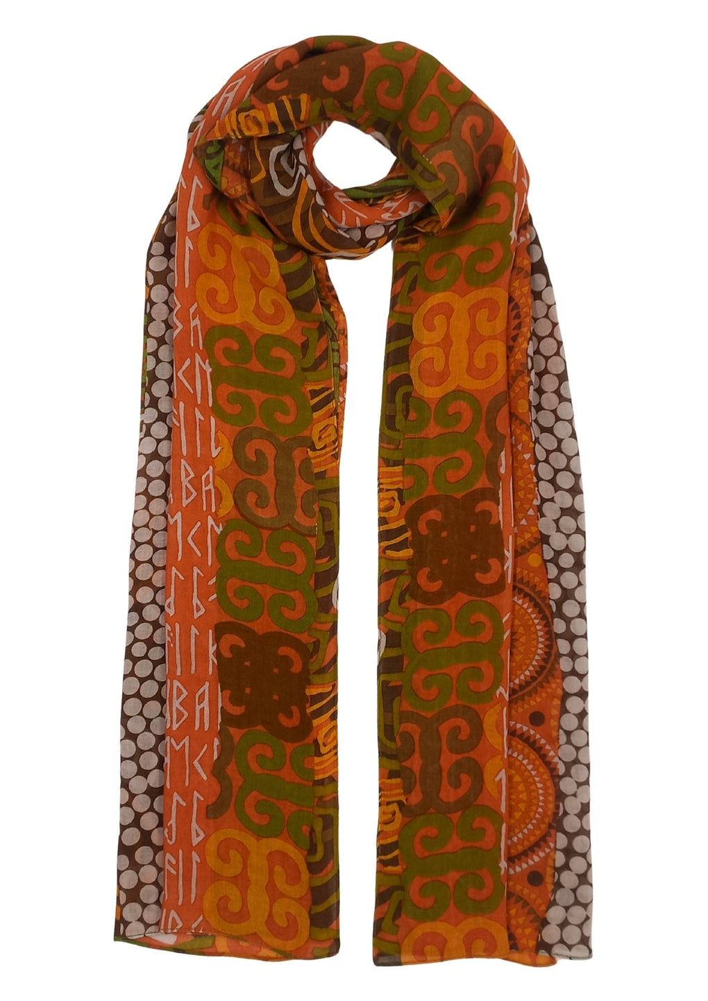 Scarf (SE-4397_26 Orange)