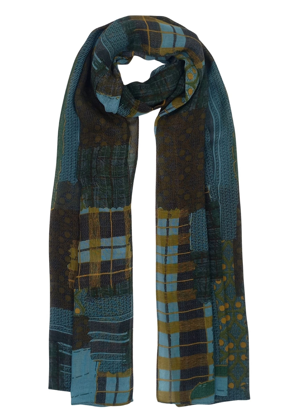 Scarf (SE-4402_08 Green)