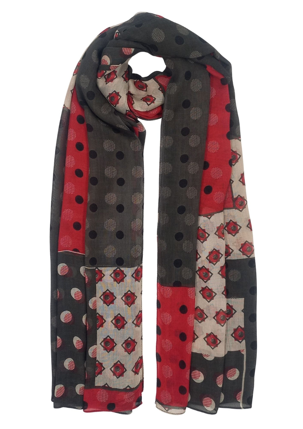 Scarf (SE-4403_11 Grey)