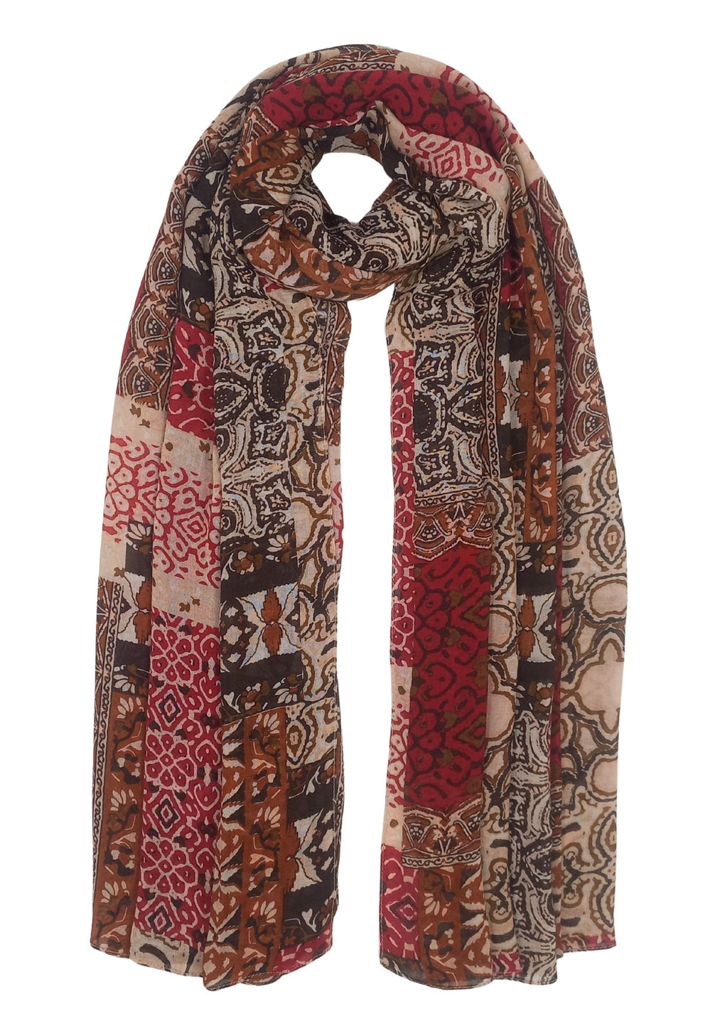 Scarf (SE-4412_16 Red)