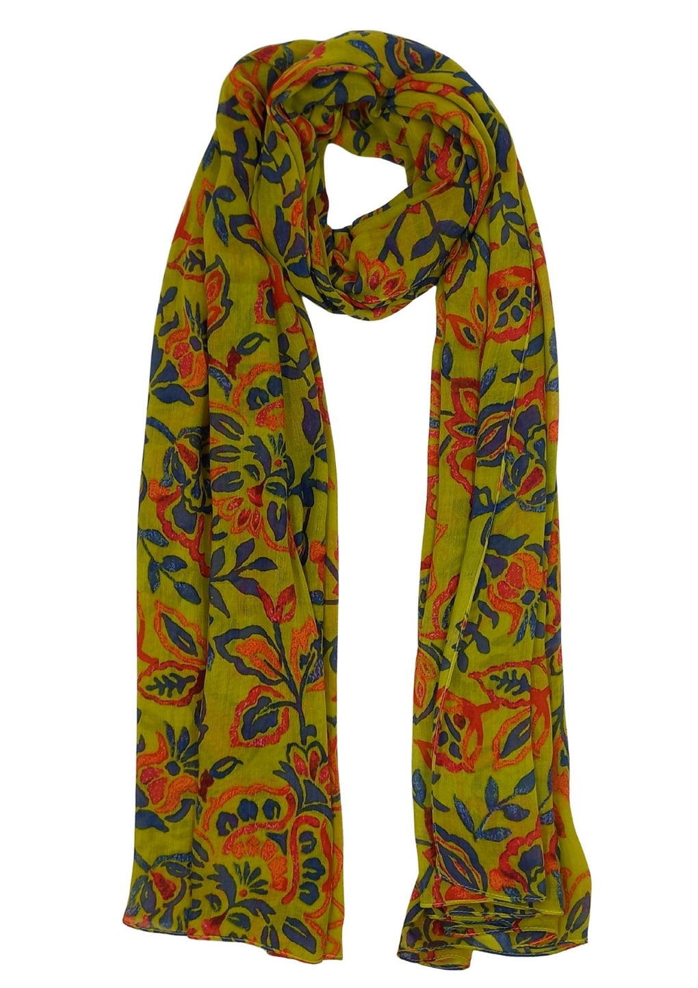 Scarf (SE-4520_53 Lime)