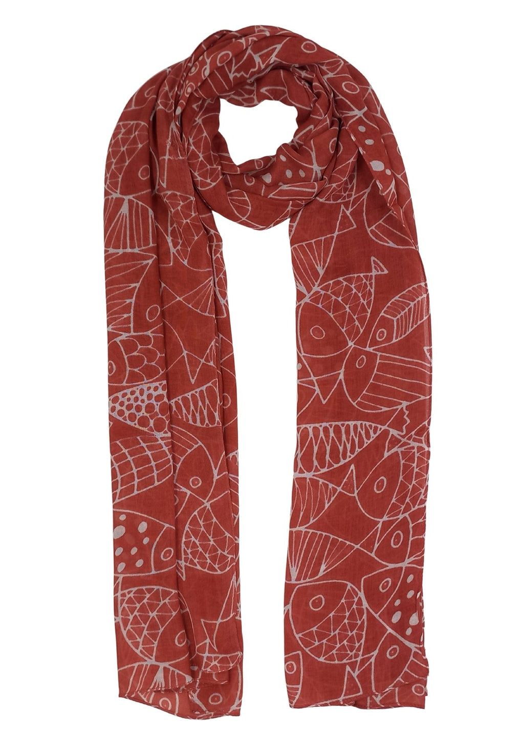 Scarf (SE-4539_13 Old Rose)