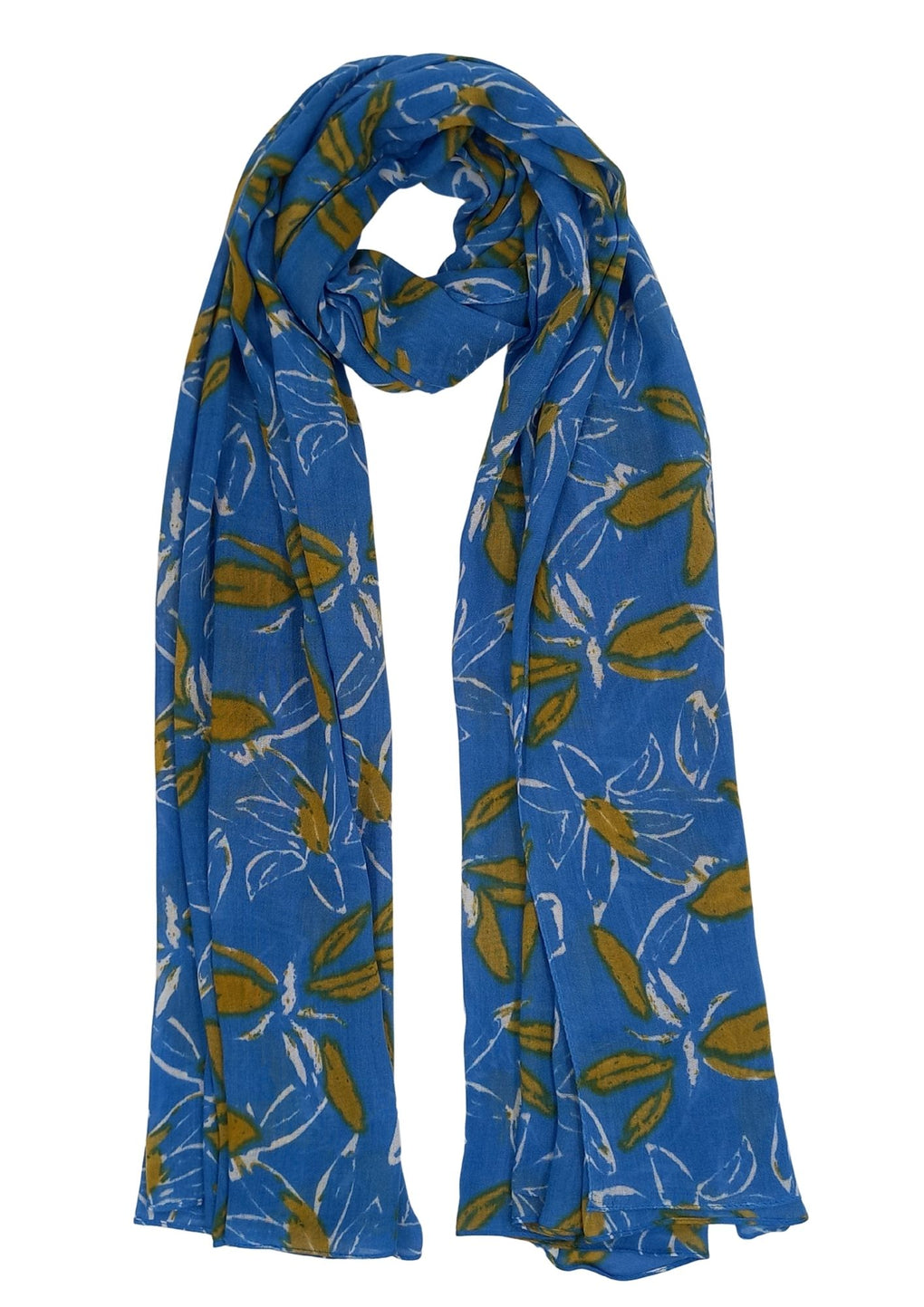 Scarf (SE-4544_12 Blue)