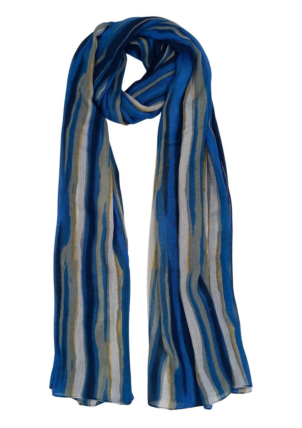 Scarf (SE-4549_12 Blue)