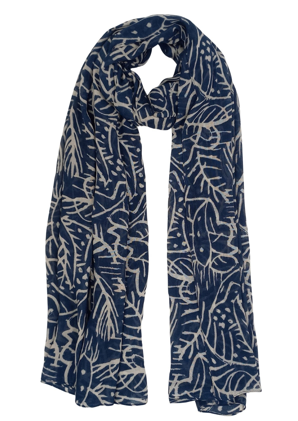 Scarf (SE-4555_03 Navy)