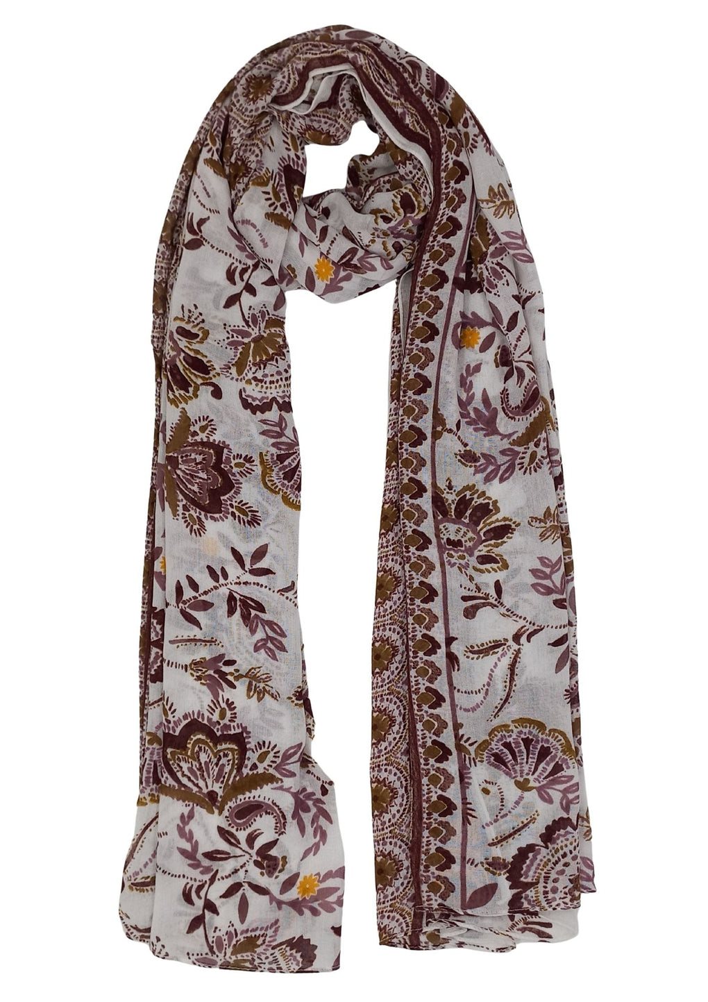 Scarf (SE-4556_04 Brown)