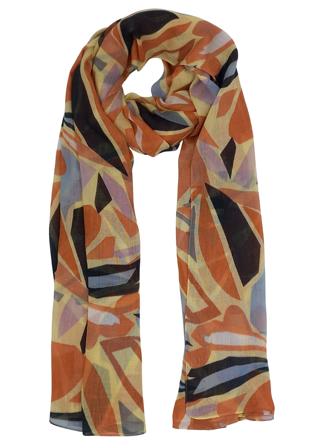 Scarf (SE-4558_14 Yellow)