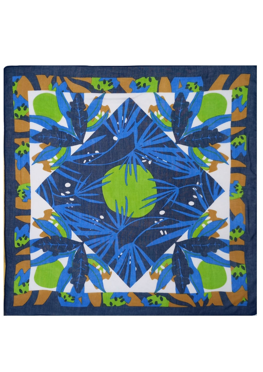 Scarf (SE-4559_12 Blue)