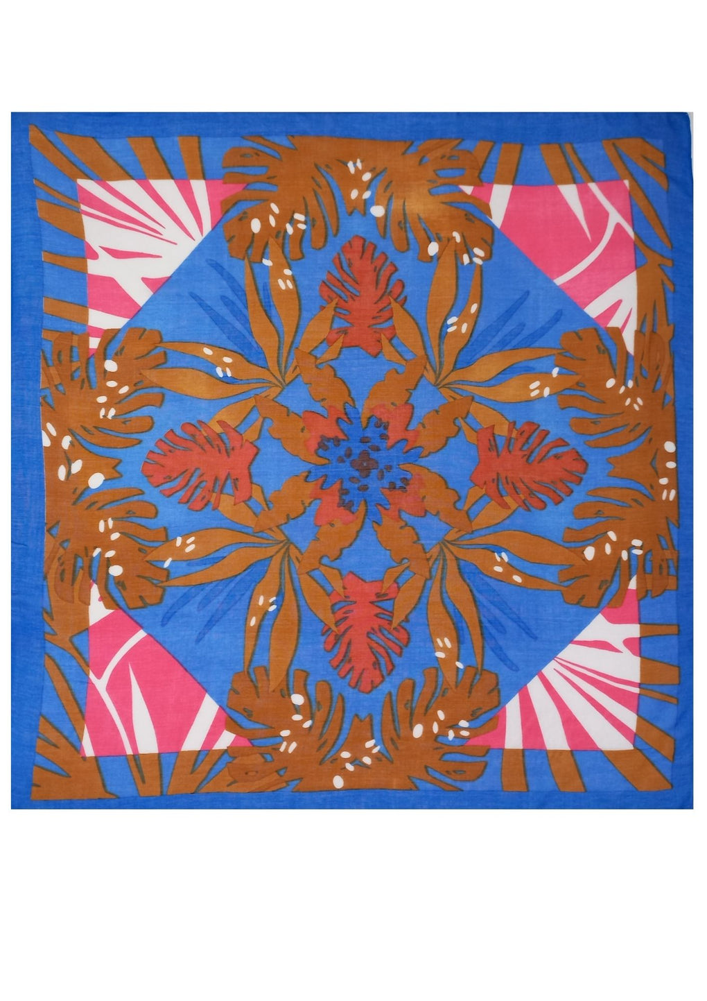 Scarf (SE-4560_12 Blue)