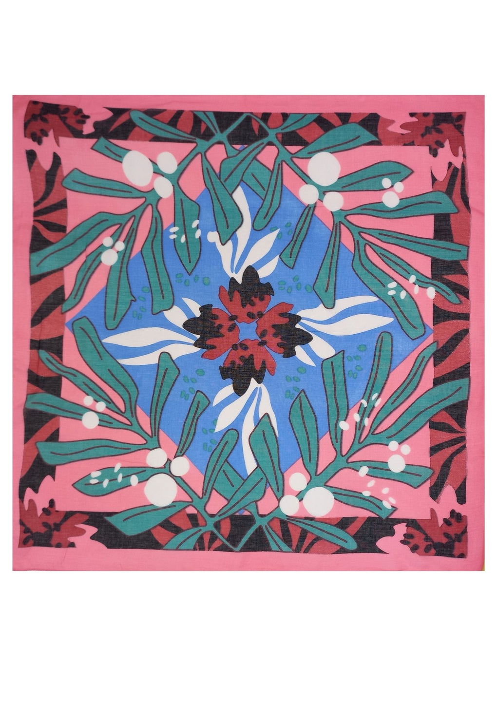 Scarf (SE-4561_22 Pink)