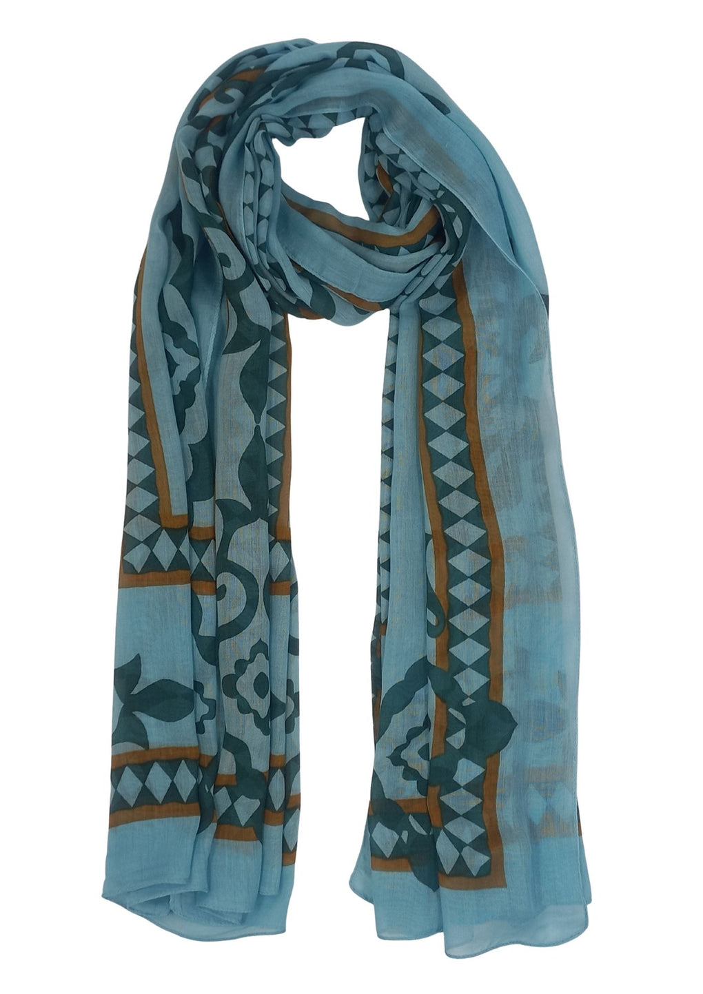 Scarf (SE-4565_27 Turq)