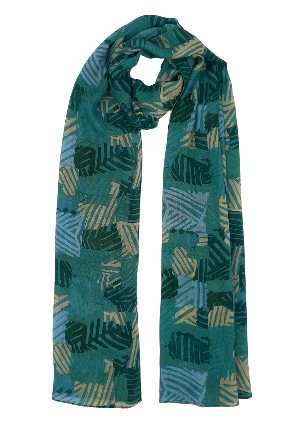 Scarf (SE-4396_08 Green)