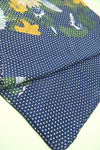 Dots on Flowers (SE-1909_Navy)
