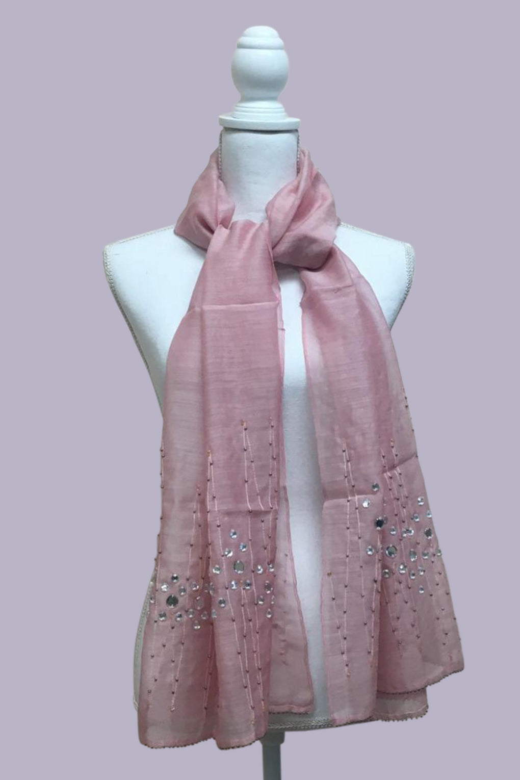 MS-1014 (Wool/Silk Blend Scarf)