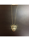 Chain with Panther Pendant Necklace