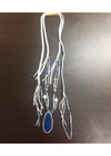 Beaded Tassel With Pendant Necklace