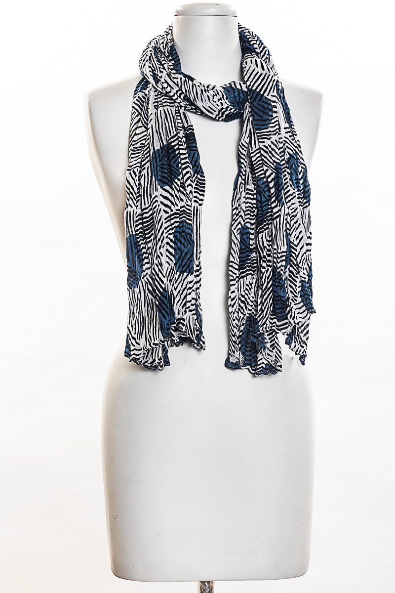 Triangles With Dots Scarf (SE-1343)