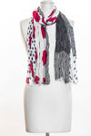 Dots with Stripes Scarf (SE-1356)