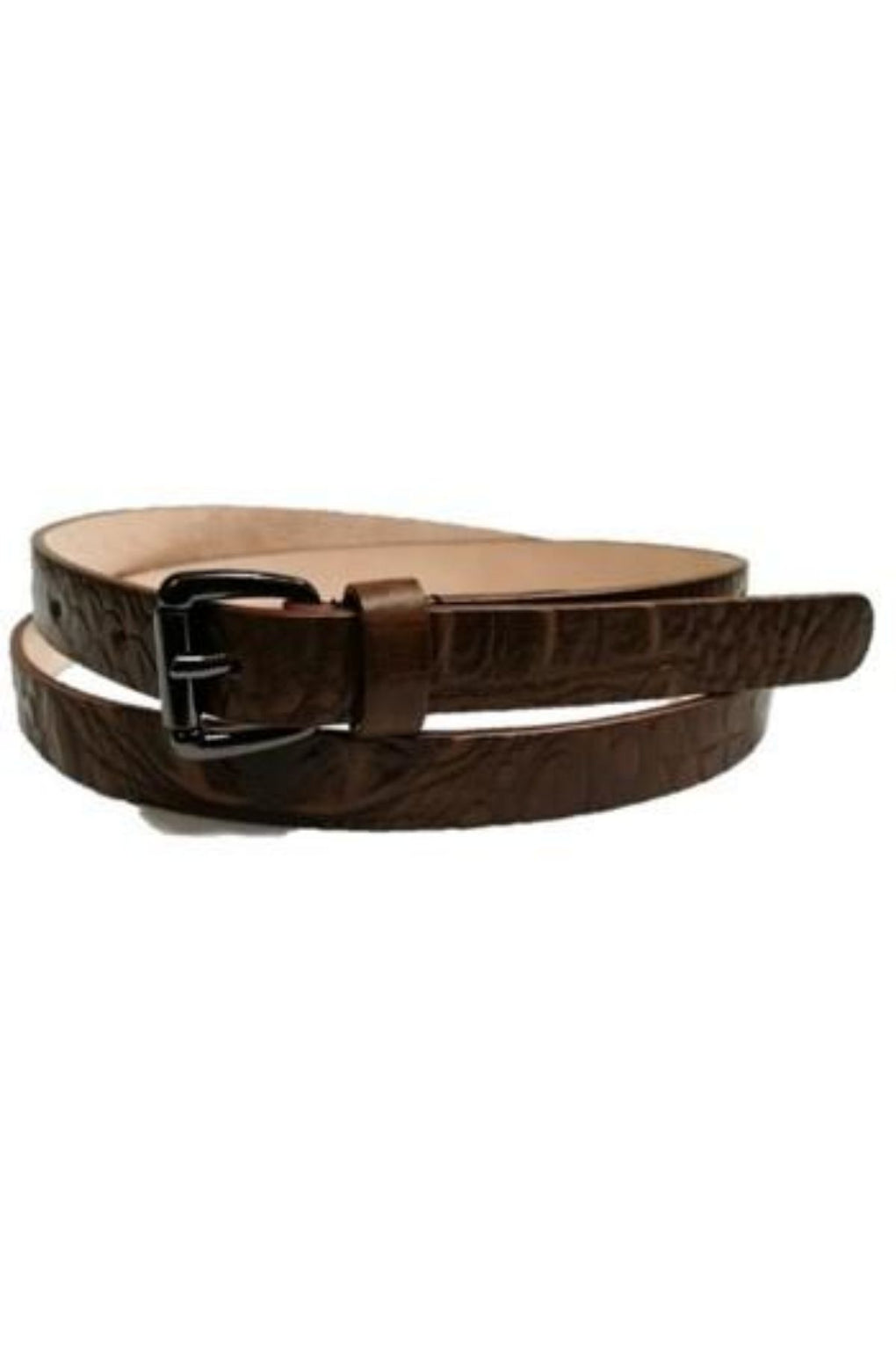 Petite Crocodile Skin Leather Belt (SE-1653)