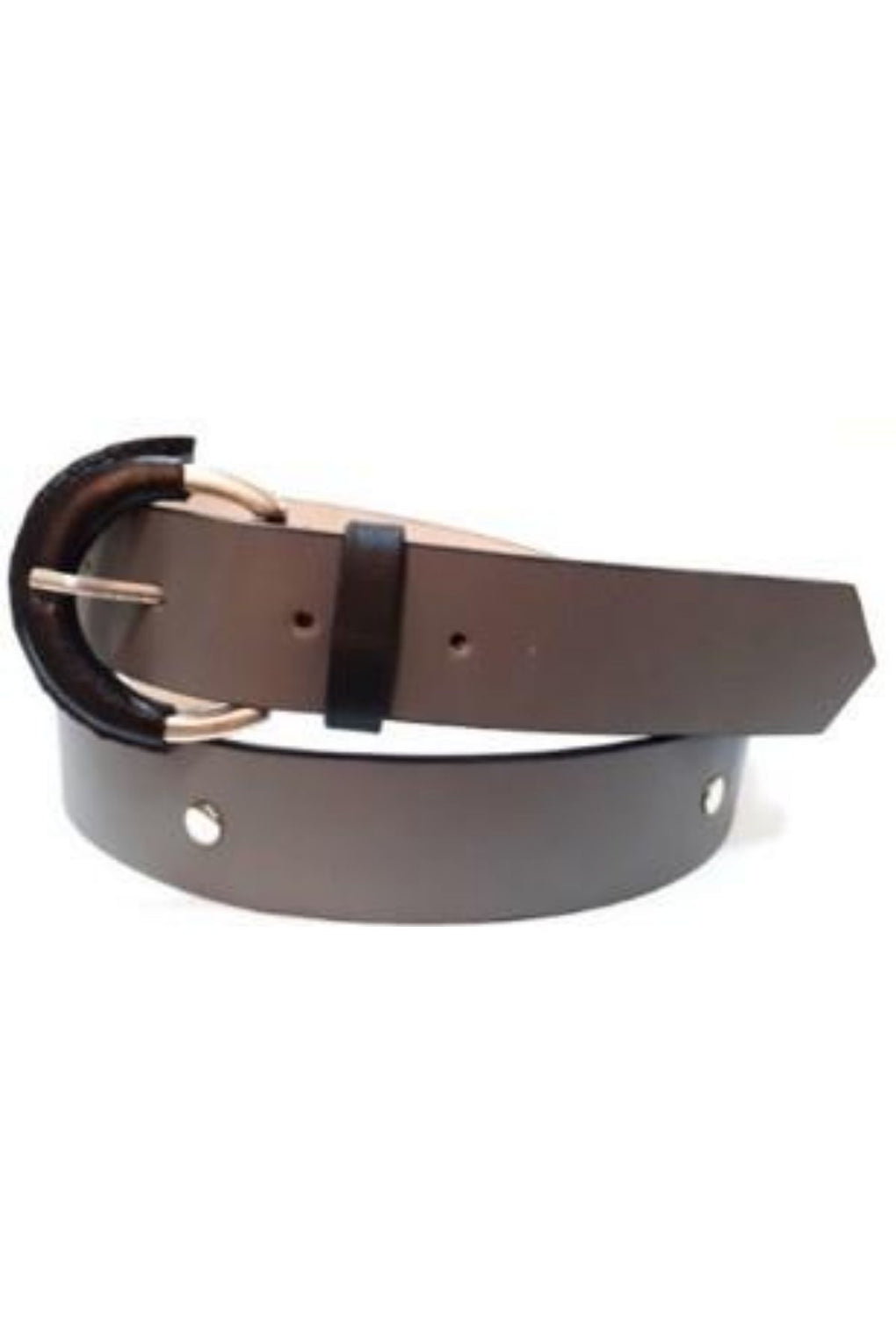 Solid Grey Leather Belt (SE-1658)