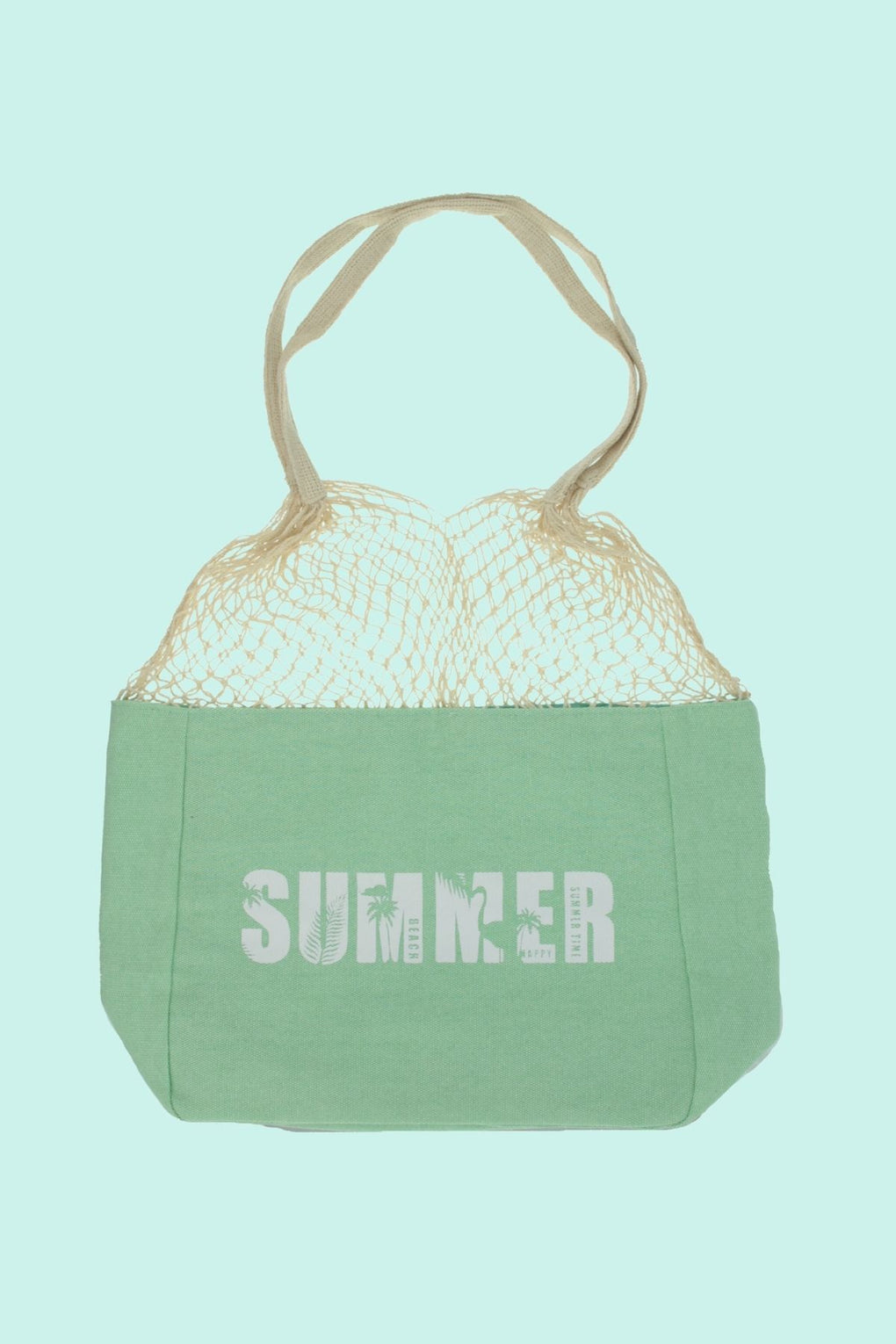 Summer Market Tote Bag(MH-1041-Mint)