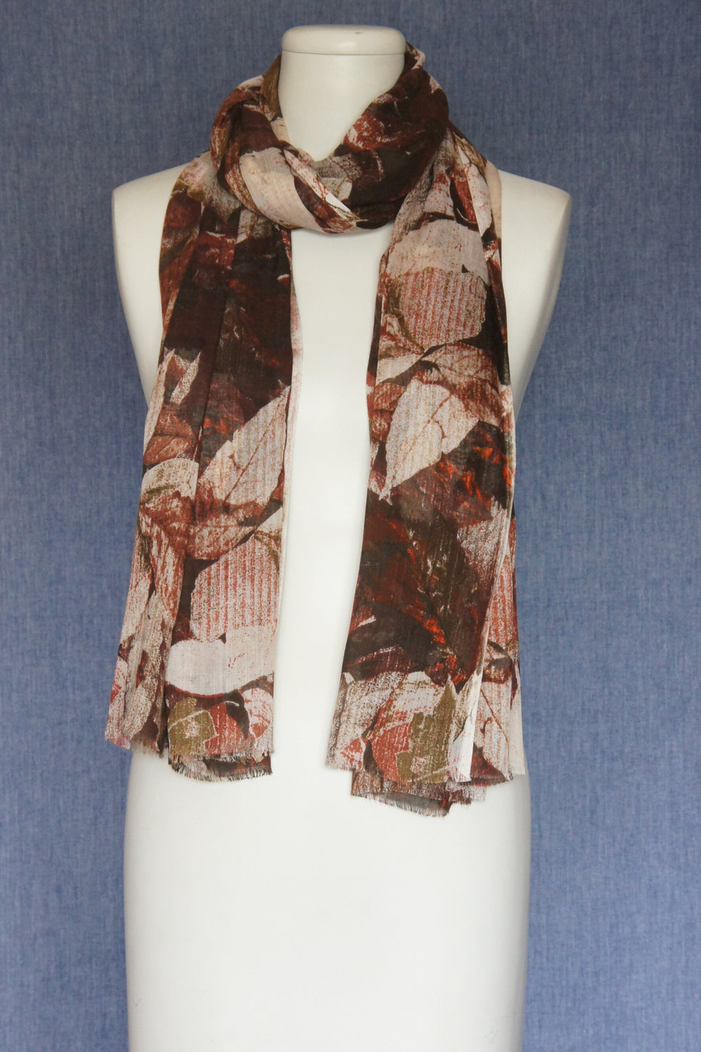 Colorful Leaves Scarf (SE-1593)