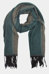 Two Side Reversible Solid Scarf (SE-2142_Jeans)