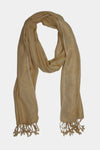 Trendy With Lurex Stripes Scarf (SE-2147_Gold)