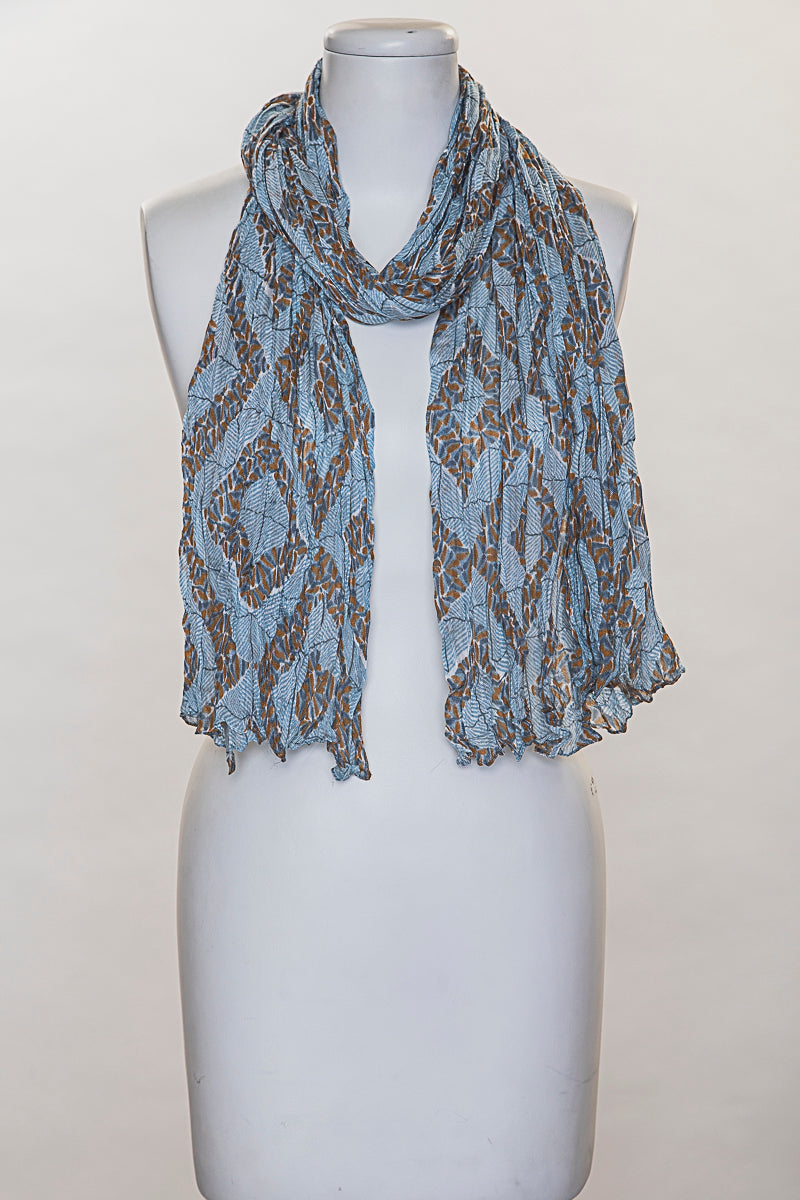 Detailed Triangles Scarf (SE-836)